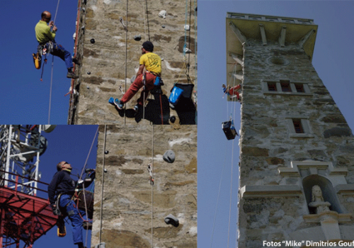 Klettern auf der Elisabethwarte am Plattenberg – Gemeinde Weistrach-NÖ