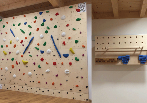 4×3,25 Kipp Boulderwand mit Kraftecke – privat Berndorf